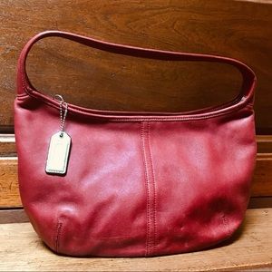 VINTAGE COACH ERGO 9219 LEATHER HOBO BAG